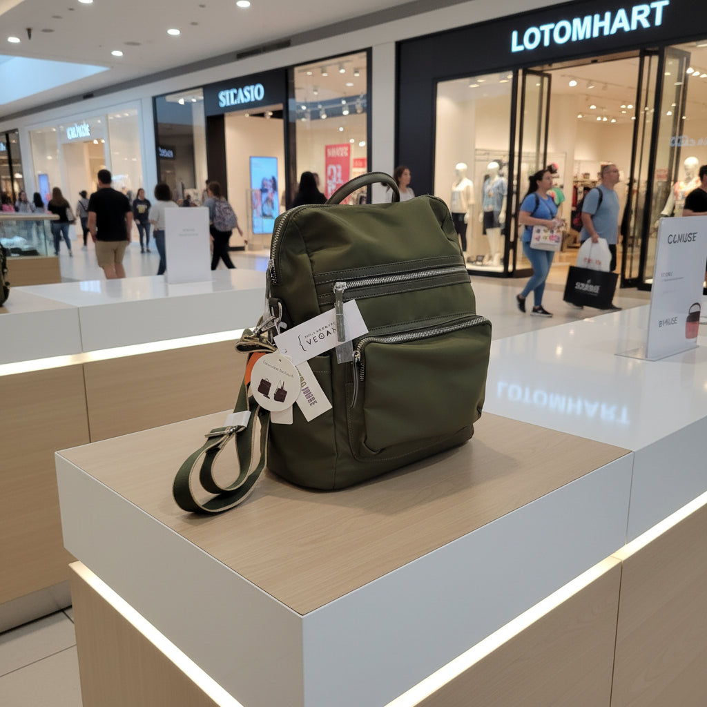 Metro Muse USA | Convertible Backpack | Olive