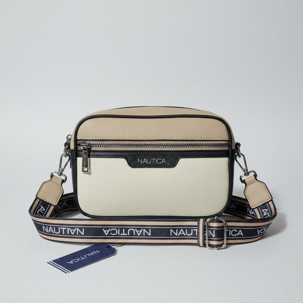 Camera Crossbody Bag | Red | PVC