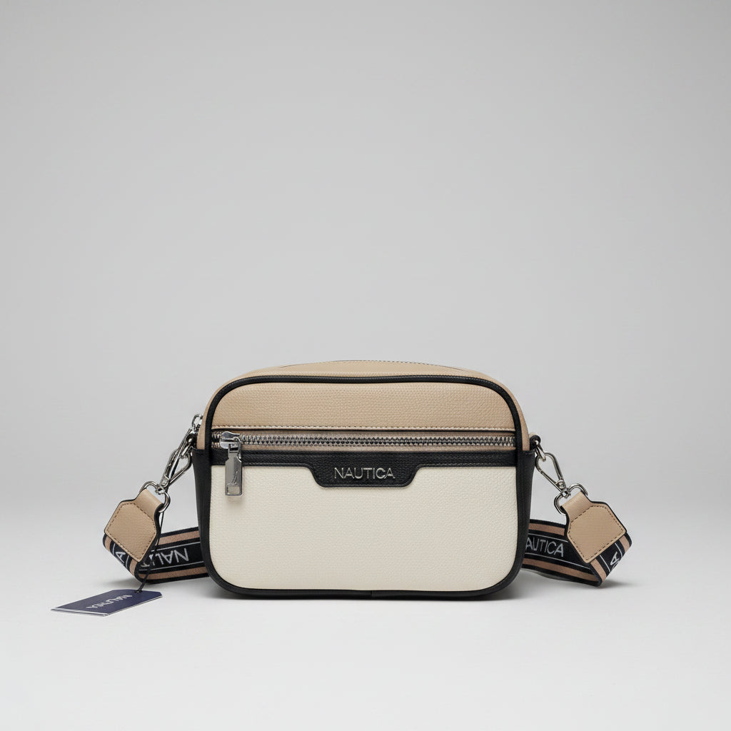 Camera Crossbody Bag | Red | PVC