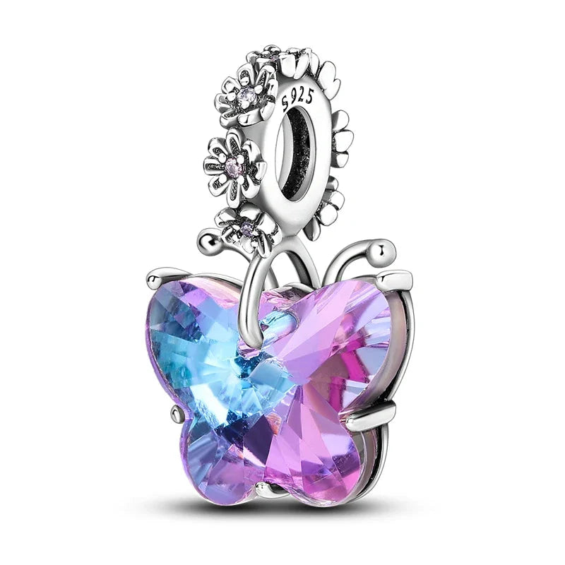 Hot Sale 925 Sterling Silver Charms Beads for Women - Perfect Fit for Pandora Bracelets, Fashionable Jewelry Pendant